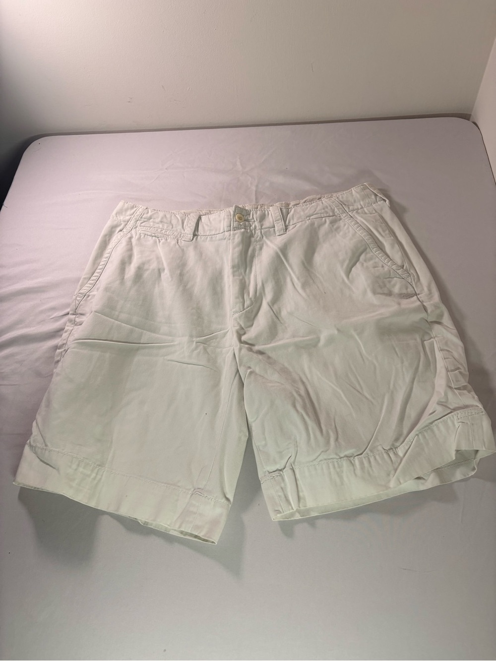 Ralph Lauren White Bermuda Shorts